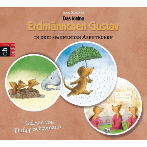 Ingo Siegner - Das kleine Erdmännchen Gustav in drei spannenden Abenteuern