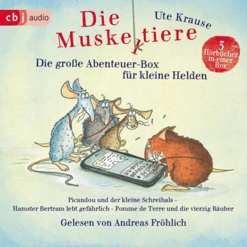 Ute Krause - Die Muskeltiere - Die große Abenteuer-Box für kleine Helden