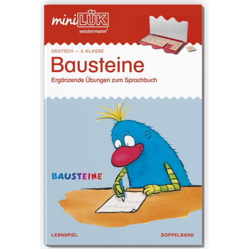 MiniLÜK. Deutsch. 3. Klasse: Bausteine - Ergänzende Übungen zum Sprachbuch (Doppelband)