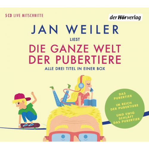 Jan Weiler - Die ganze Welt der Pubertiere. Drei Titel in einer Box