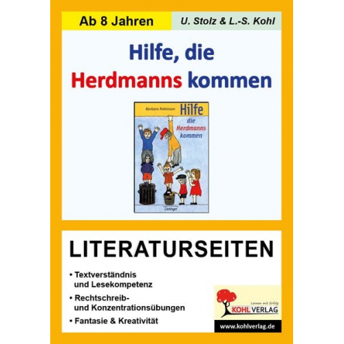 Ulrike Stolz Lynn-Sven Kohl - Hilfe die Herdmanns kommen / Literaturseiten