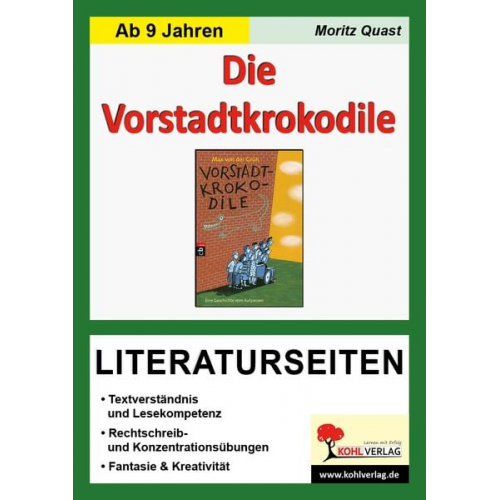 Moritz Quast - Die Vorstadtkrokodile - Literaturseiten