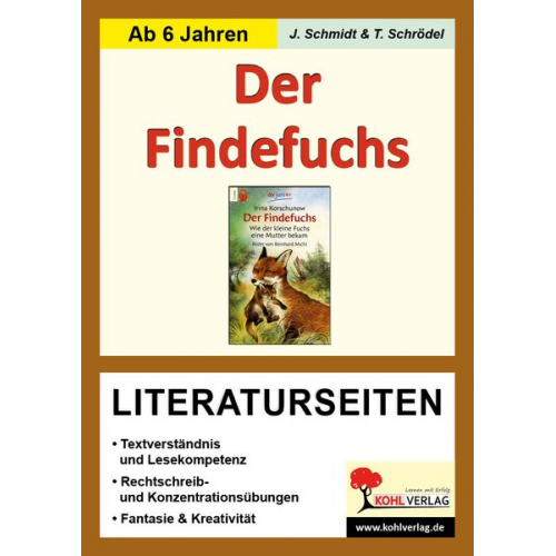 Jasmin Schmidt Tim Schrödel - Der Findefuchs / Literaturseiten