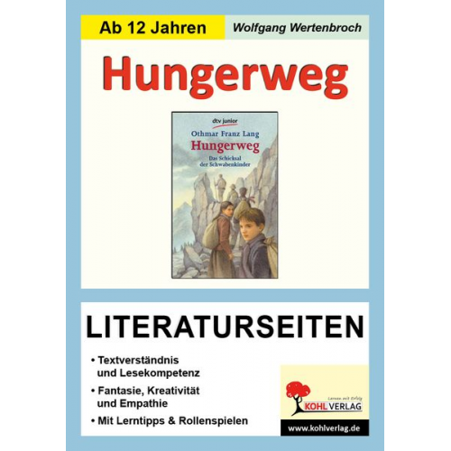 Wolfgang Wertenbroch - Hungerweg / Literaturseiten