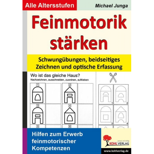 Michael Junga - Feinmotorik stärken Schwungübungen, beidseitiges Zeichnen und optische Erfassung