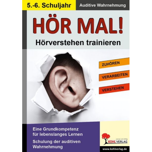 Kohl-Verlag - Hör mal! - Hörverstehen trainieren 5. - 6. Schuljahr