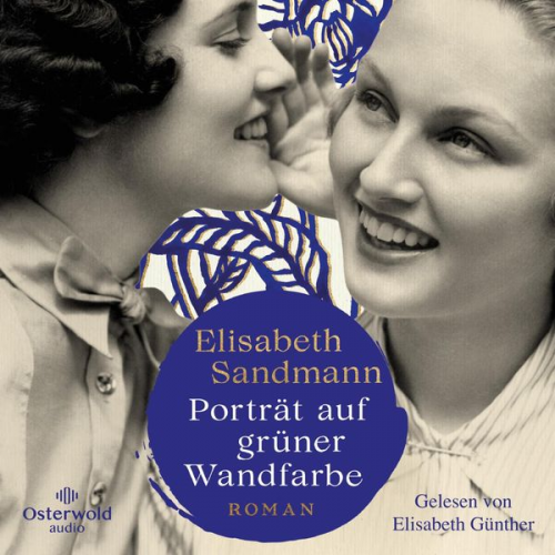 Elisabeth Sandmann - Porträt auf grüner Wandfarbe