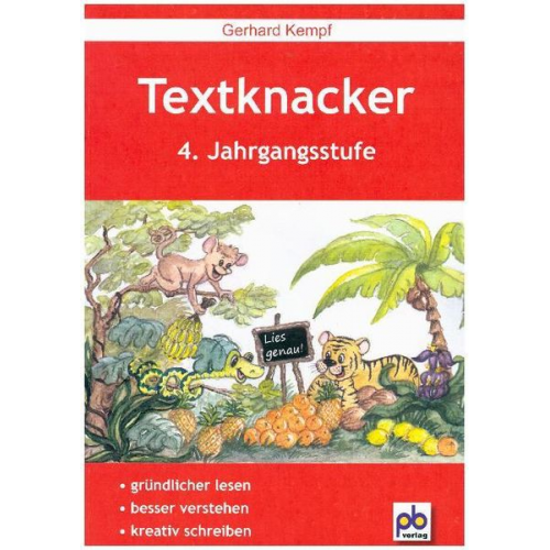 Gerhard Kempf - Textknacker. 4. Jahrgangsstufe