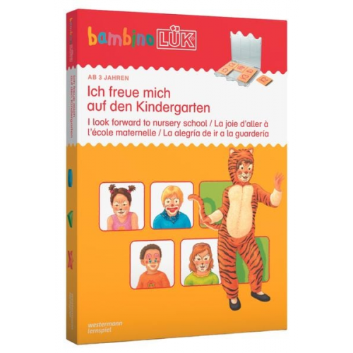 Michael Junga - LÜK bambino Set "Ich freu mich auf den Kindergarten". Westermann Lernspiel