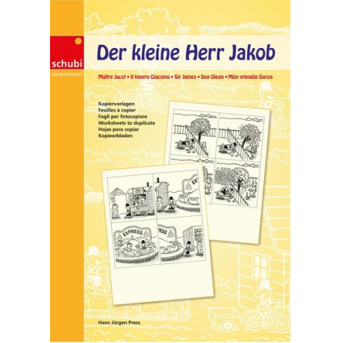 Hans Jürgen Press - Der kleine Herr Jakob. Kopiervorlagen