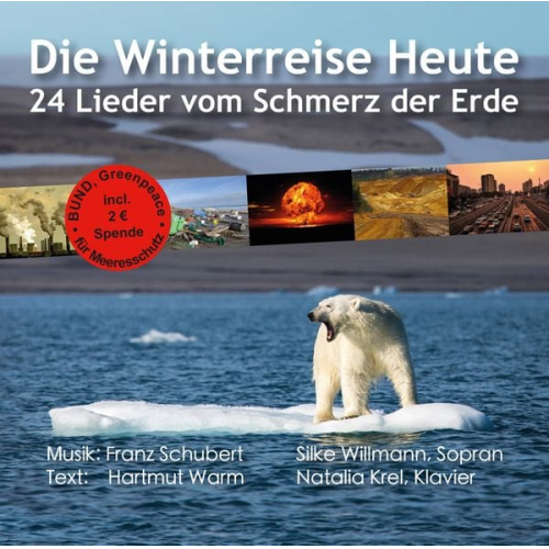 Hartmut Warm Silke Willmann Natalia Krel - Die Winterreise Heute - Audio-CD