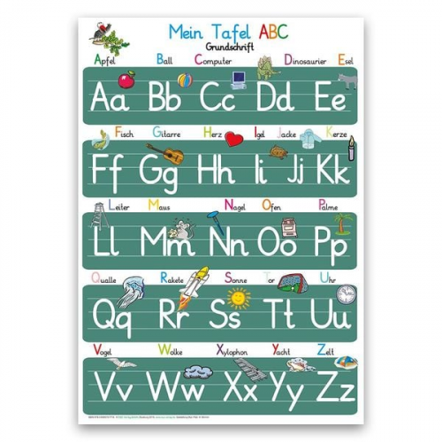 Helga Momm - Mein Tafel ABC - Grundschrift