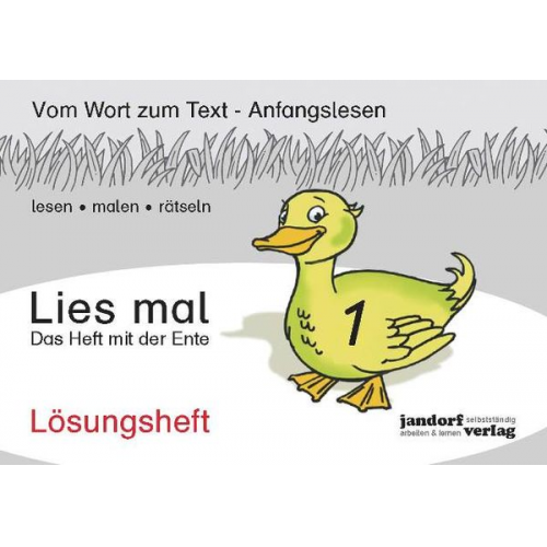 Peter Wachendorf - Lies mal Band 1 - Das Heft mit der Ente (Lösungsheft)