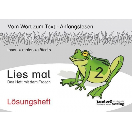 Peter Wachendorf - Lies mal Band 2 - Das Heft mit dem Frosch (Lösungsheft)