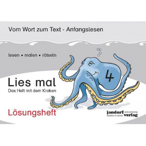 Peter Wachendorf - Lies mal Band 4 - Das Heft mit dem Kraken (Lösungsheft)