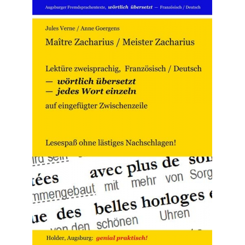 Jules Verne - Maître Zacharius / Meister Zacharius