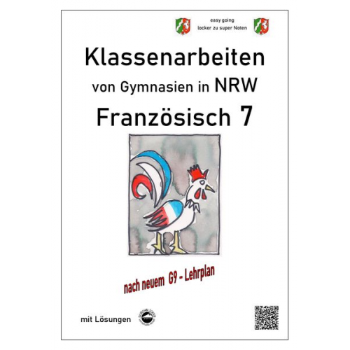 Monika Arndt - Französisch 7 (nach Découvertes) - Klassenarbeiten von Gymnasien G9 in NRW - mit Lösungen