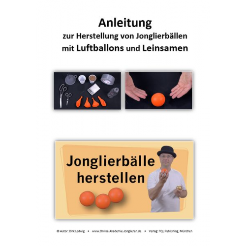 Dirk Ledwig - Dirk, L: Anleitung zur Herstellung von Jonglierbällen