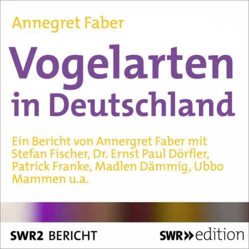 Annegret Faber - Vogelarten in Deutschland