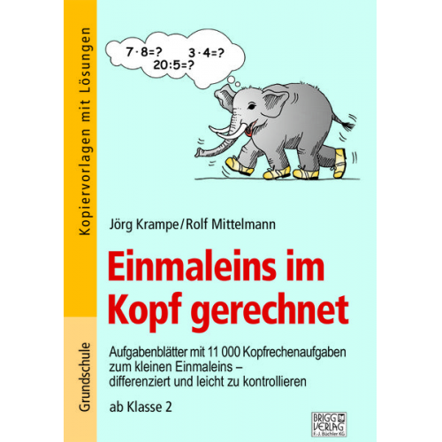 Jörg Krampe Rolf Mittelmann - Einmaleins im Kopf gerechnet