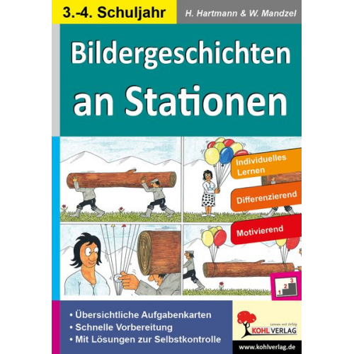 Horst Hartmann Waldemar Mandzel - Bildergeschichten an Stationen