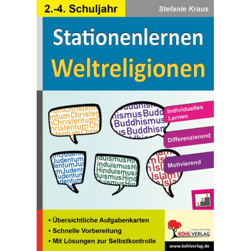 Stefanie Kraus - Kohls Stationenlernen Weltreligionen / 2.-4. Schuljahr