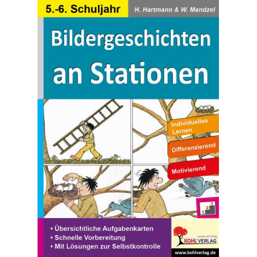 Horst Hartmann Waldemar Mandzel - Bildergeschichten an Stationen 5/6