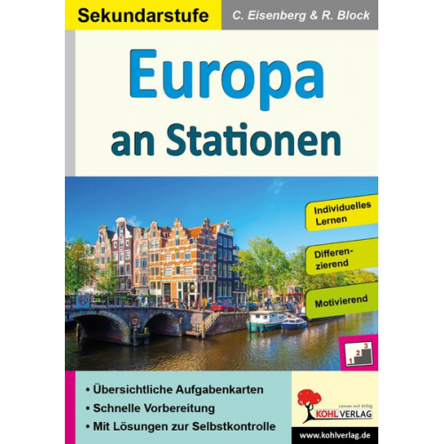 Claudia Eisenberg Rosemarie Block - Europa an Stationen / Sekundarstufe