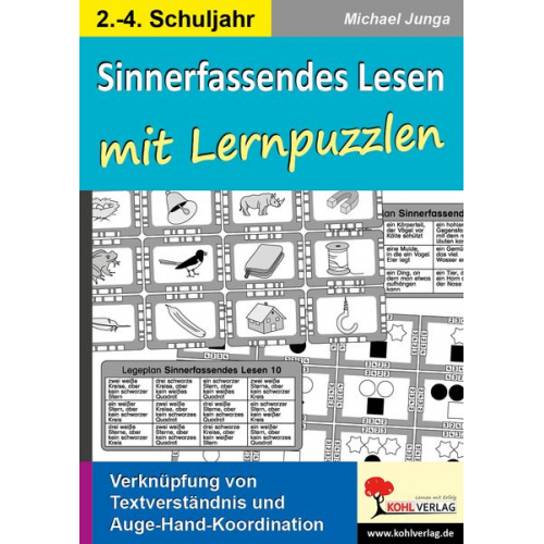 Michael Junga - Junga, M: Sinnerfassendes Lesen mit Lernpuzzlen