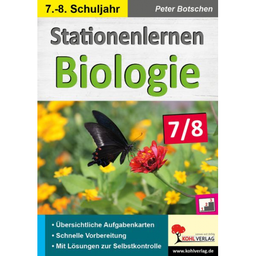 Peter Botschen - Stationenlernen Biologie 7/8