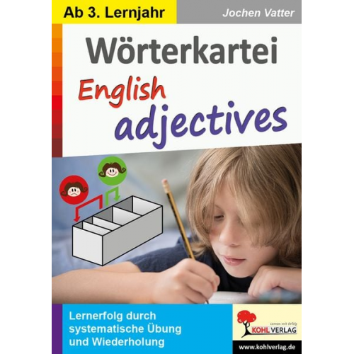 Jochen Vatter - Wörterkartei English adjectives