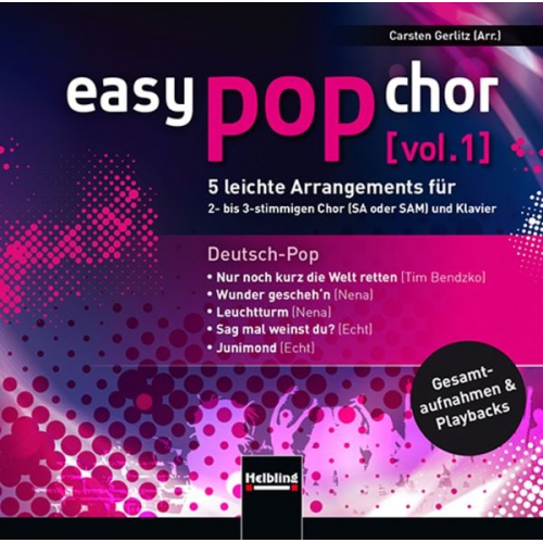 Easy pop chor [vol. 1] - CD