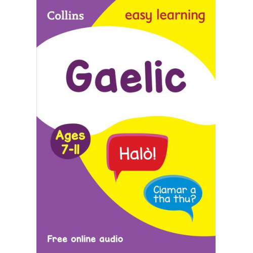 Collins Easy Learning - Easy Learning Gaelic Age 7-11