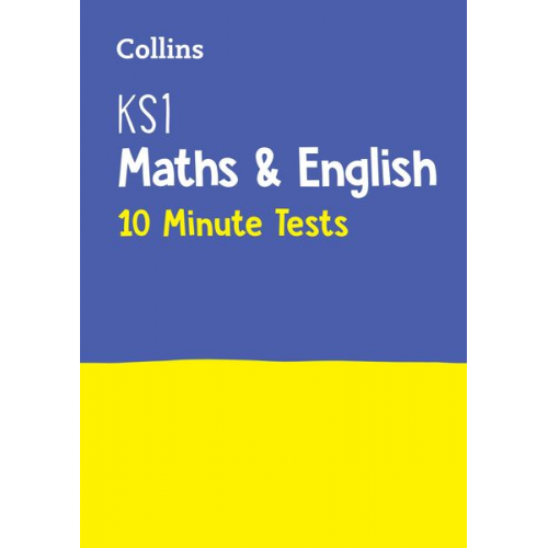 Collins KS1 - KS1 Maths and English 10 Minute Tests