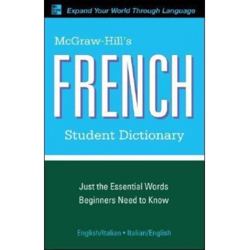 Jacqueline Winders - McGraw-Hill's French Student Dictionary