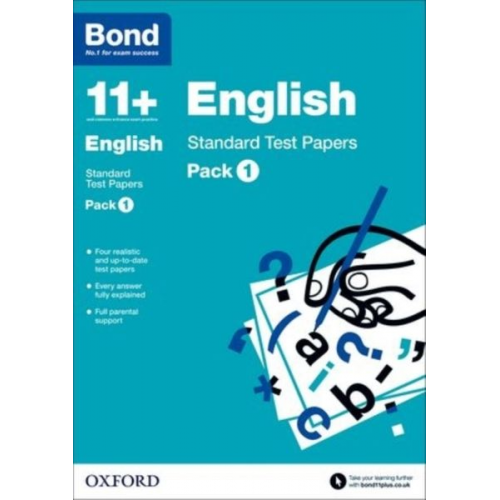 Bond 11 Sarah Lindsay - Bond 11 +: English: Standard Test Papers: Ready for the 2025 exam: For 11+ GL assessment and Entrance Exams