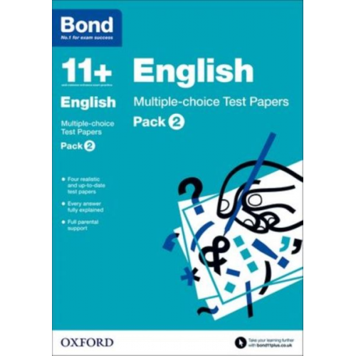 Bond 11 Sarah Lindsay - Bond 11+: English: Multiple-choice Test Papers: Ready for the 2025 exam: For 11+ GL assessment and Entrance Exams