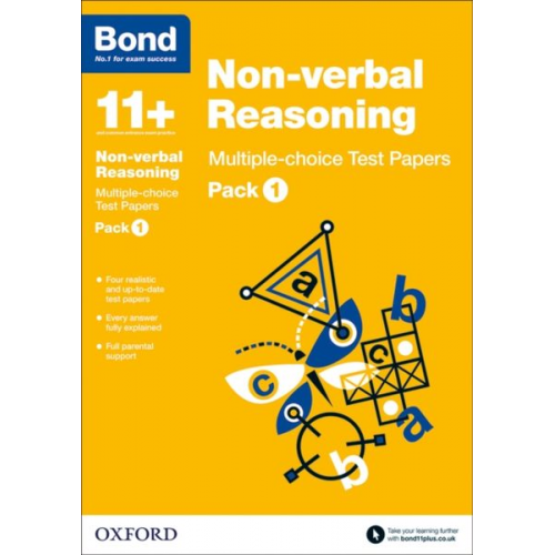 Andrew Baines Bond 11 - Bond 11+: Non-verbal Reasoning: Multiple-choice Test Papers: Ready for the 2025 exam