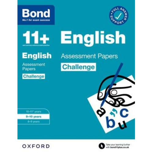 Bond 11 Sarah Lindsay - Bond 11+: Bond 11+ English Challenge Assessment Papers 9-10 years