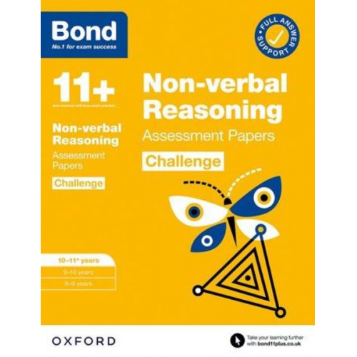 Alison Primrose Bond 11 - Bond 11+: Bond 11+ Non-verbal Reasoning Challenge Assessment Papers 10-11 years: Ready for the 2025 exam