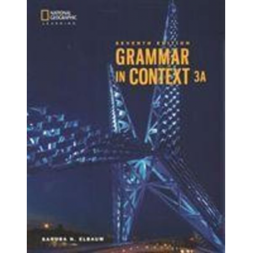 Sandra Elbaum - Grammar in Context 3: Split Student Book a