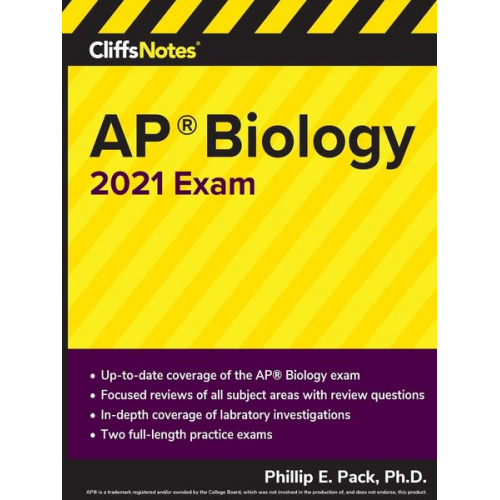 Phillip E. Pack - Cliffsnotes AP Biology 2021 Exam