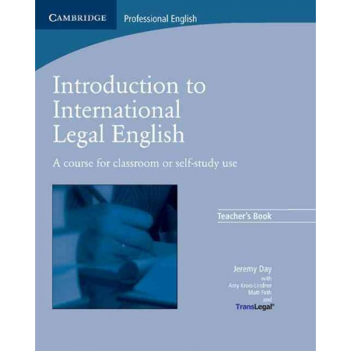 Jeremy Day Matt Firth - Intro To Intl Legal English Te