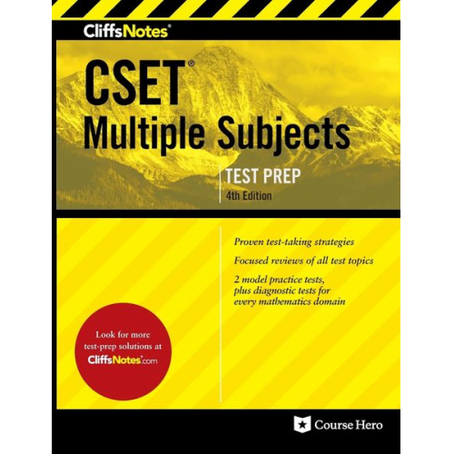 BTPS Testing - Cliffsnotes CSET Multiple Subjects