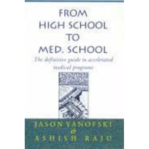 Jason Yanofski Ashish Raju - From High School to Med. School