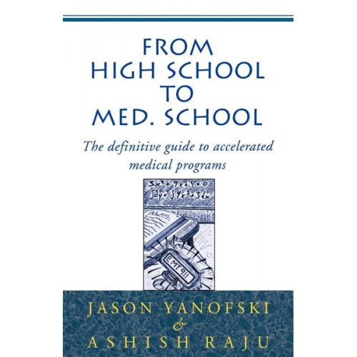 Jason Yanofski Ashish Raju - From High School to Med School