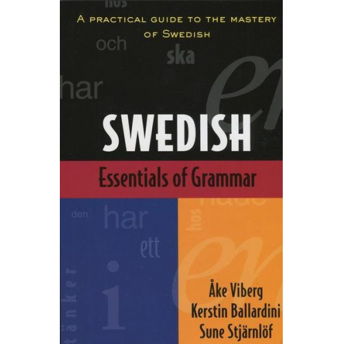 Viberg - Essentials Of Swedish Grammar