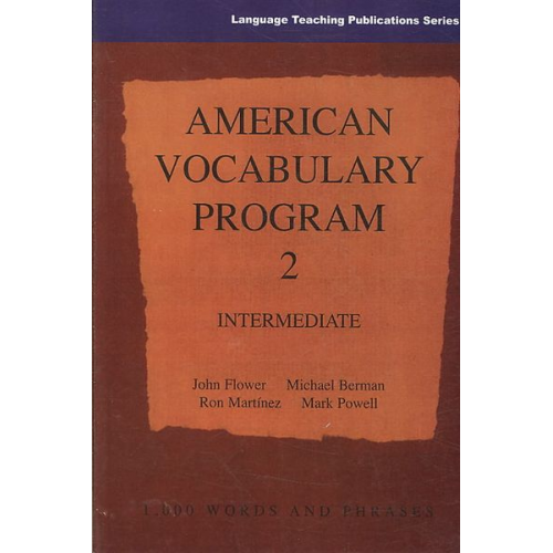 John Flower - American Vocabulary Program 2, Intermediate