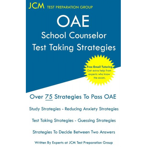 Jcm Test Preparation Group - OAE School Counselor Test Taking Strategies