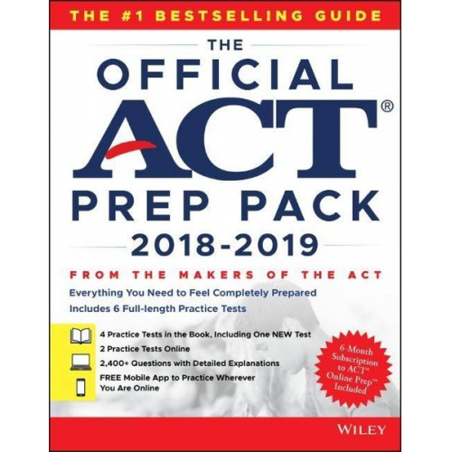 ACT - Act: Official ACT Prep Pack with 6 Full Practice Tests (4 in